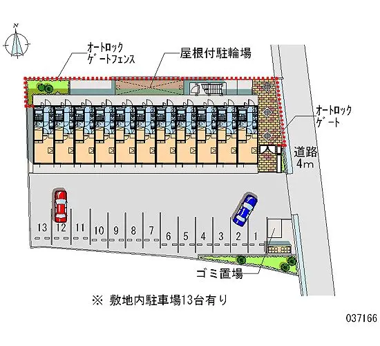 ★手数料０円★茨木市見付山　月極駐車場（LP）